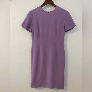 Vintage 1990s Talbots Pure Silk Lavender Easter Dress